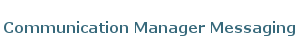 Communication Manager Messaging
