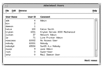 User window-temporary