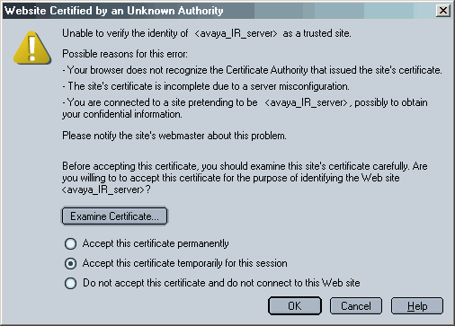 Security Alert - Netscape