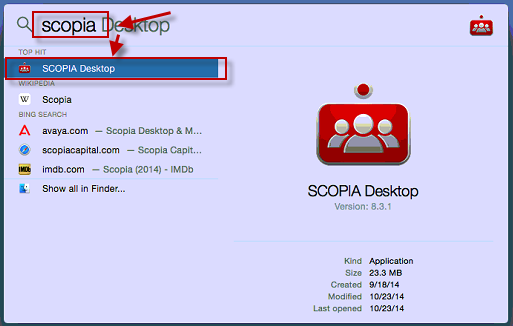 avaya scopia desktop client mac